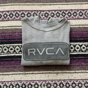 RVCA Gray Long Sleeve Shirt